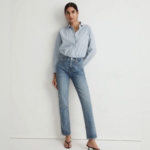 Madewell The Perfect Vintage Jean in Heathcote Wash W 23 $128 NG338